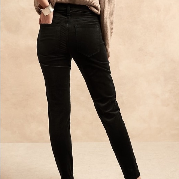 Mid-rise, corduroy skinny-fit Banana Republic Pants - Picture 2 of 4